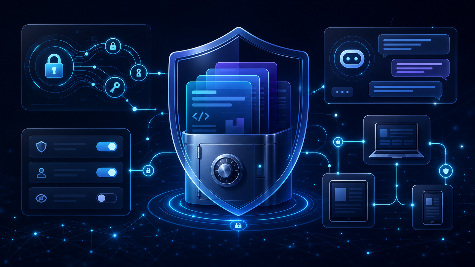 TechClip privacy visual